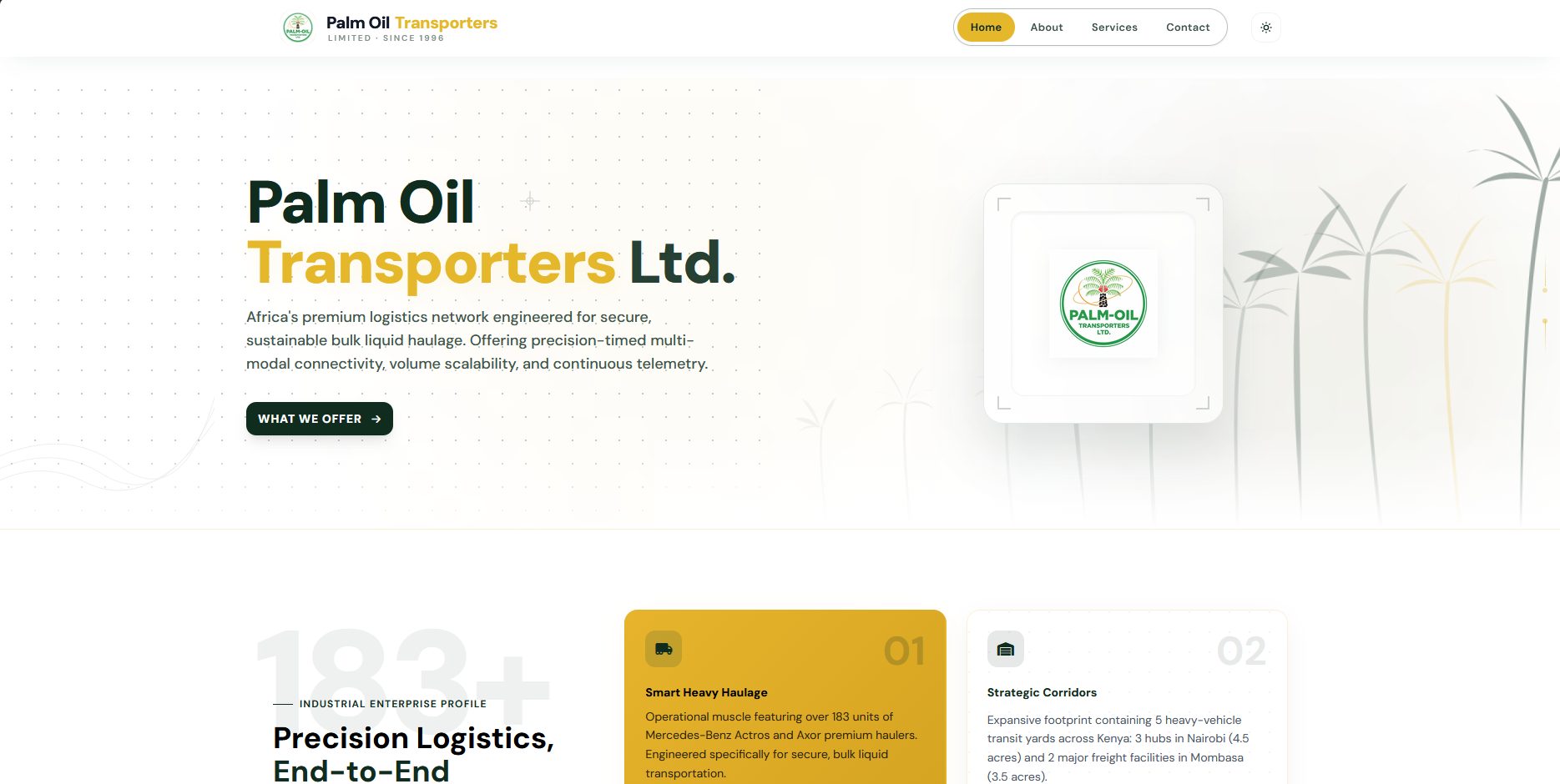 Palm Oil Transporters Ltd